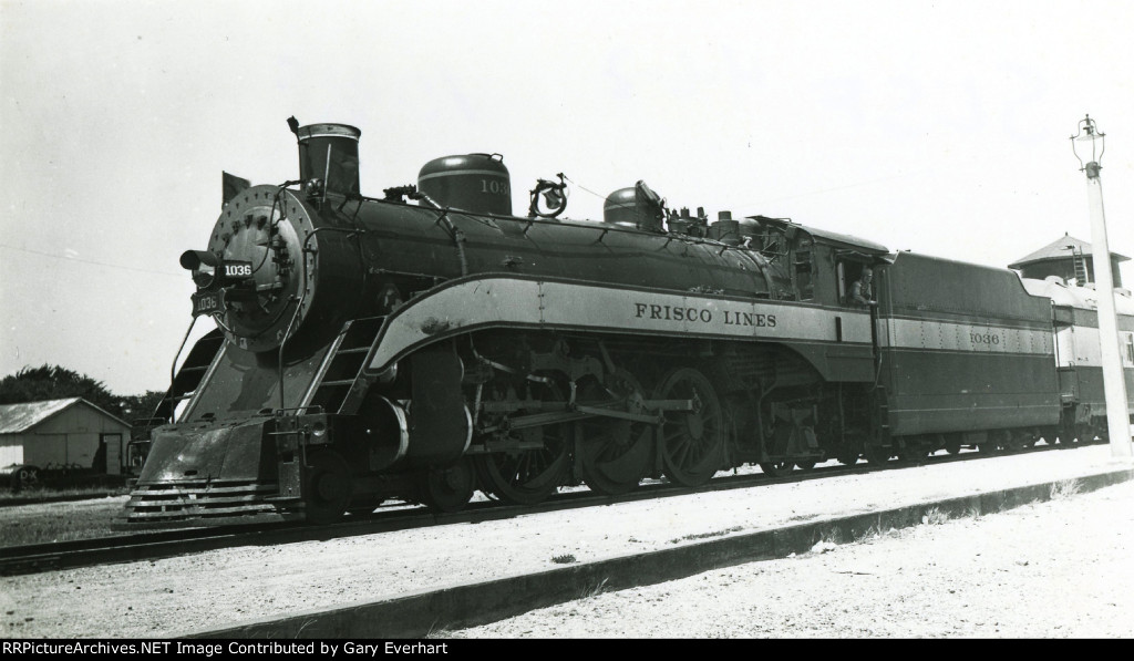 SLSF 4-6-2 #1036 - St Louis-San Francisco (Frisco)